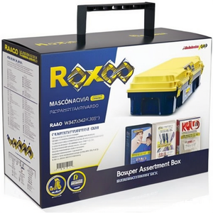 RAACO W347xD342xH305mm Polypropylene Assortment Box Entrance Box with 4 Compartments and 4 <b>Tool</b> <b>Boxes</b> Boxxser Assortment Box - Product Image 3