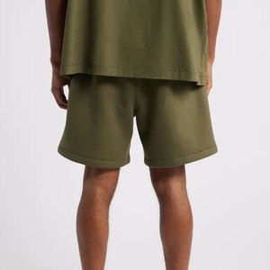 Pantalones cortos de gimnasio para hombre último diseño para tamaño adulto Fabricación de Pakistán ropa de hombre pantalones cortos de gimnasio azul - Product Image 5