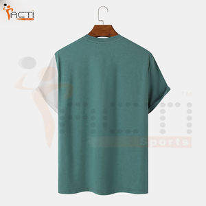 T-shirt en coton pour homme, coupe décontractée, 220 GSM, haute qualité, respirant, séchage rapide, manches courtes, couleur unie, sport, personnalisable – Grande Vente - Product Image 2