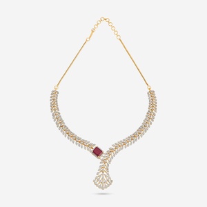 Zircon Bridal Necklace Elegant <b>Wedding</b> <b>Accessory</b> - Product Image 4