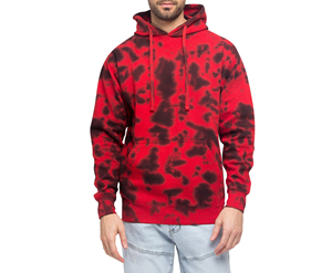 Sweat-shirt à capuche d'hiver en coton 100% pour homme, couleur unie, tie-dye personnalisé, avec logo personnalisé, haute qualité, écologique - Product Image 1