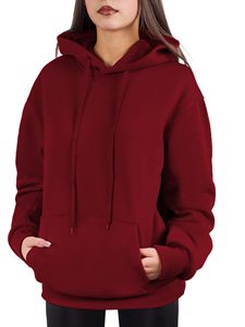 Femmes ample décontracté imprimé à capuche à manches longues personnalisé dames sweat uni sweats à capuche - Product Image 4