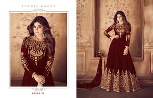 تصدير جودة فو مع سلسلة غرزة والألماس العمل الزفاف والحفلات ملابس النساء Salwar Kameez للبيع - Product Image 4