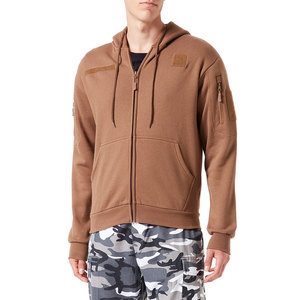 Sweats à capuche urbains tactiques avec cordon de serrage réglable et poches latérales zippées Sweats à capuche urbains tactiques Design résistant à l'eau - Product Image 1