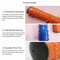 Jouets à mâcher pour chiens, tube à mâcher couineur pour chiots et grands chiens, jouets interactifs pour la dentition, ensemble de jouets pour chiens en gros