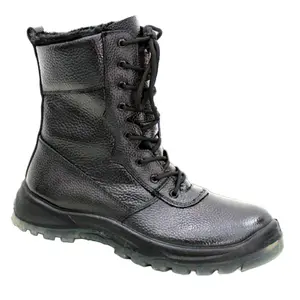 Botas de hombre de alta calidad hechas de cuero genuino Precio de fabricante zapatos al por mayor