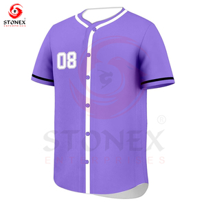 Maillots de baseball sublimés pour hommes et jeunes, vente en gros, personnalisables avec logo et design – Nouveauté très demandée - Product Image 2