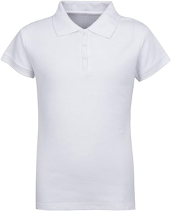 เสื้อยืดคอโปโลคอปกแบบธรรมดาของผู้หญิงมีแบรนด์เสื้อยืดคอโปโลผ้าฝ้ายผสมดีไซน์สีพื้น - Product Image 5