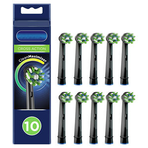 Lot de 10 têtes de brosse à dents de remplacement pour OlB Clean EB50BRB Gum Care Professional Electric Toothbrush - Product Image 1