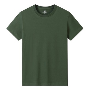 2025 hommes mode court coton T-Shirt col rond mince décontracté couleur unie grande taille M-6XL 18 couleurs en gros - Product Image 6