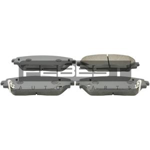 Set pastiglie freno anteriori FEBEST (0501-BMF) - Product Image 1