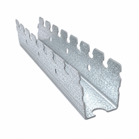 Profilé de plafond en acier galvanisé léger de 20x37 mm, sur mesure, de qualité supérieure, pour système de décoration de plafond suspendu