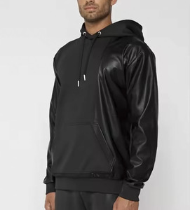 Sudadera con Capucha Personalizada OEM para Hombre, Invierno, Alta Calidad, Poliéster, Algodón, Felpa, Transpirable, Ecológica, Secado Rápido, Estilo Urbano, Larga - Product Image 6
