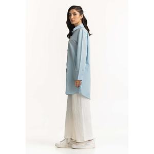 Camisa Sencilla con Cuello de Popelina WM-CS-SS24-013, Moderna y Elegante - Product Image 4