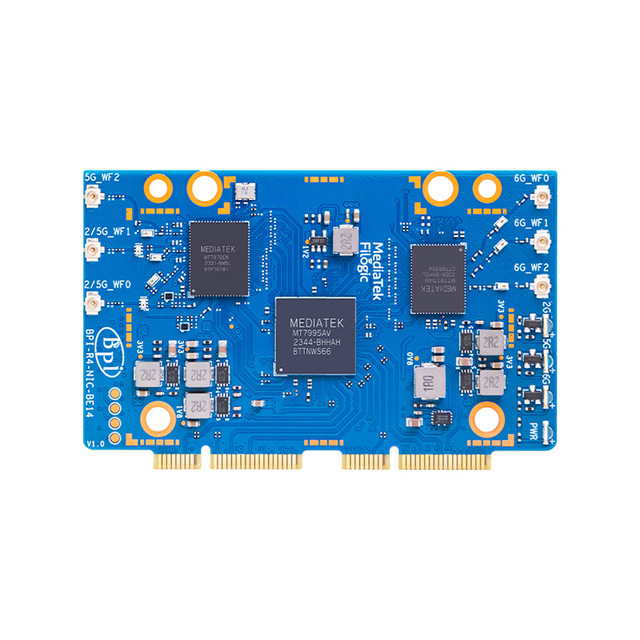 JEO Banana Pi R4 WiFi 7 module MT7995AV chip BPI-R4-NIC-BE14 modules