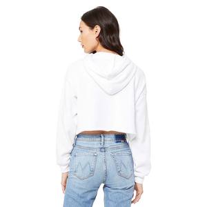 Sudadera Corta de Felpa para Mujer Bella Canvas, Sudadera Corta Original de Color Sólido - Product Image 3