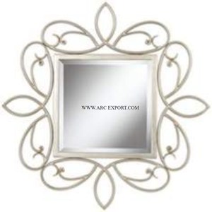 Espejo de pared de baño vintage Calidad Premium Forma cuadrada Flor Lujo Nuevo aspecto Patrón Espejo de decoración de pared al mejor precio - Product Image 5