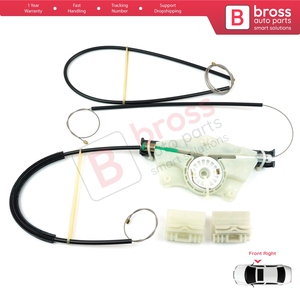 Kit de réparation de lève-vitre électrique avant droit BWR848 pour Touareg MK1 7L Cayenne 9PA 955 957 2002-2010 7L0837462 - Product Image 2