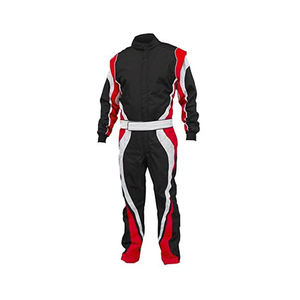 Combinaison de course sportive personnalisable et confortable pour moto, en tissu Cardura respirant, cuir, unisexe, toutes saisons, course de karting personnalisée - Product Image 5