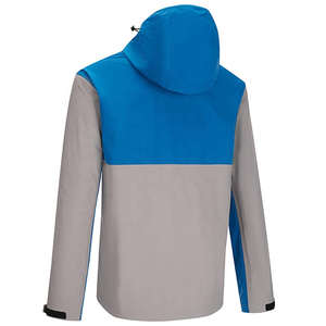 แจ็กเก็ตกันฝนแฟชั่นสำหรับผู้ชาย, แจ็กเก็ตกันฝนแบบลำลองสำหรับกีฬาฤดูหนาวกันน้ำและระบายอากาศได้ด้วยผ้านุ่มแขนยาวมีสไตล์สำหรับกลางแจ้ง - Product Image 2