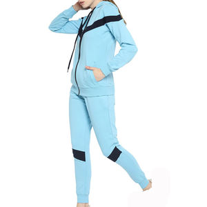 2025 nuevo conjunto de entrenamiento para mujer, chándal, traje de dos piezas con capucha y pantalones para correr para ejercicio en el gimnasio, ropa de calle de alta calidad - Product Image 4