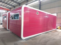 Suite Cabine Apple de 20 pieds en acier modulaire protégé contre la corrosion pour club de plage tropical et hôtel de plongée