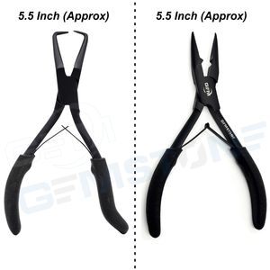 Kit de Herramientas para Instalación de Extensiones de Cabello, Acero Inoxidable, Anillos Micro, Alicates, Enhebrador de Lazos, Pinzas de Sección, Tijeras, Duraderas - Product Image 6