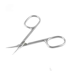 Ciseaux de manucure professionnels de haute qualité en acier inoxydable à lame droite, ciseaux à cuticules tranchants, soins personnels, salon de beauté, sourcils - Product Image 1