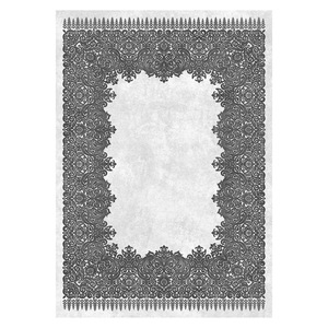 <b>RUGS</b> DEPOT LXDP-0626 Wholesale Grey <b>Silver</b> Bohemian Tribal Digital Printed Machine Washable Chenille Area <b>Rug</b> Non Slip - Product Image 1