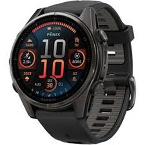 FRESH NOUVEAU Garmins Fenix 8 43mm AMOLED Premium Multisport GPS Smartwatch Étanche IP67 Bande en alliage de caoutchouc OLED - Product Image 4