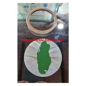 Marque nouveau Design en bois incrustation vadrouille miroir tendance naturel poli Floral Artisan cadeau d'affaires pour l'amour Style Promotion - Product Image 4