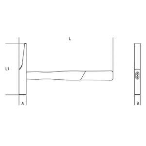ค้อนของช่างไฟฟ้ารุ่นเบต้าหลายแพ็คมีเพลาไม้ - Product Image 2