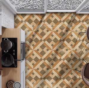 Plancher de bureau à domicile commercial de haute qualité Modèle de tapis Fabricant et exportateur de carreaux de porcelaine 60x60 cm - Product Image 5