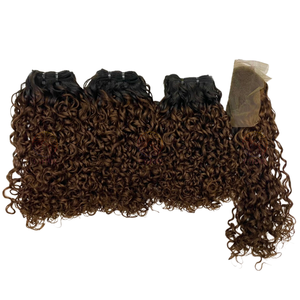 Cyhair cheveux bouclés en gros Pixie Extension de cheveux bouclés couleur noire 100% cheveux humains vietnamiens - Product Image 4