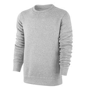 Pulls à capuche et sweat-shirts thermiques d'hiver 100 % coton pour hommes, style col rond, couleur unie, motif uni, vente en gros 2026 - Product Image 3