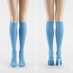 Chaussettes de compression personnalisées pour femmes/hommes Sales Blackhardson, 200 GSM, coton, polyester, élasthanne, tissage jacquard, logo, pour hôpital - Product Image 6