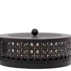 Casseroles élégantes au design martelé 2 pièces en métal doré de haute qualité, parfaites pour la vaisselle de restaurant, pour servir des mets délicats - Product Image 4