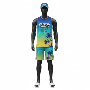Uniformes de Voleibol Personalizados Más Vendidos, Conjuntos de Alta Calidad con Diseño Profesional, Ropa de Voleibol de Playa al Por Mayor - Product Image 3