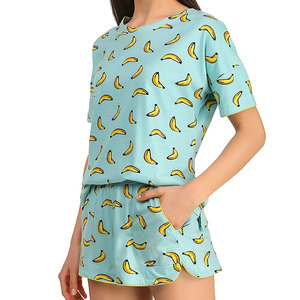 Nouveau design Ensembles de shorts pour femmes de qualité supérieure et confortables en t-shirt décontracté de couleur unie et court sec et confortable - Product Image 4