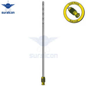 Mecanismo de bloqueo seguro, cánulas de liposucción, adaptador de mango, acabado dorado, instrumentos quirúrgicos de acero inoxidable para grasa abdominal - Product Image 4