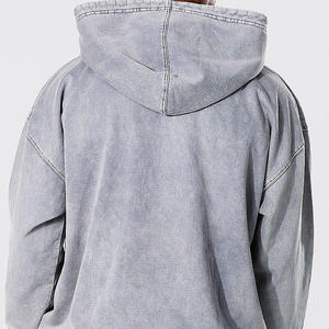 100% coton épais polaire poids lourd sweats à capuche surdimensionnés sweats pour hommes femmes impression personnalisée Logo impression numérique pour l'hiver - Product Image 6