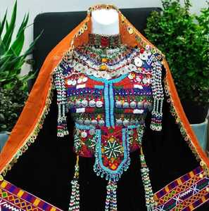 Proveedor directo de fábrica nuevo Afghani Vintage encaje hasta el suelo vestidos bohemios Eid colección cómodo transpirable al por mayor - Product Image 6