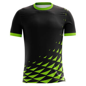 T-shirt de haute qualité à manches courtes, imprimé par transfert thermique, en polyester/coton tricoté, respirant, durable et léger - Product Image 1