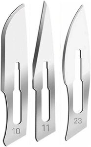 Kit d'instruments chirurgicaux vétérinaires de qualité supérieure, 44 pièces, avec ciseaux, pinces, porte-aiguilles, manche de scalpel - Product Image 3