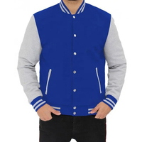 Veste universitaire en coton pour hommes, style urbain, décontractée et élégante, respirante, écologique, coupe-vent, séchage rapide, vente en gros