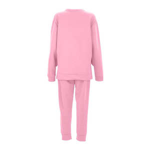 Trajes de chándal deportivos de manga larga rosa de calidad superior Traje de jogging en diseño personalizado - Product Image 3