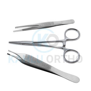 Pinzas quirúrgicas de acero inoxidable de primera calidad ortopédica KAHLU, pinzas, tarifa de venta al por mayor, manual de dispositivo médico premium más nuevo - Product Image 1