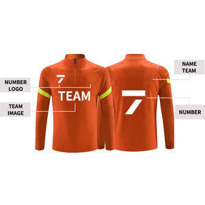 ชุดวอร์มฟุตบอลสำหรับผู้ชายชุดวอร์มเล่นกีฬาแบบปรับแต่งได้ - Product Image 2