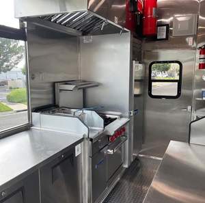 Remorques roulantes multifonctions Camions de restauration rapide mobiles entièrement équipés Camion de restauration mobile avec équipements de cuisine complets - Product Image 3