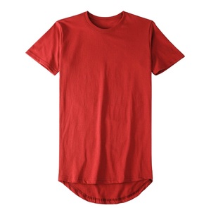 Camisetas de calle teñidas de color sólido de corte holgado para hombre, cuello redondo, longitud regular, 100% algodón, estambre B2B - Product Image 2